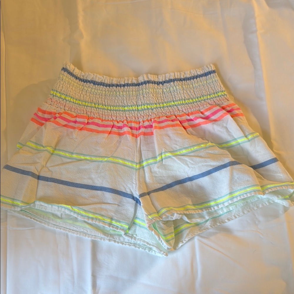 Colorful Striped Women's Shorts